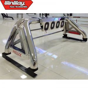 STAINLESS STEEL ROLL BAR FOR TOYOTA HILUX REVO 2021 ONWARDS
