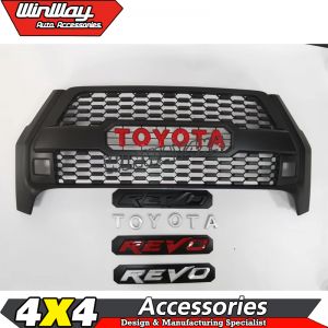 FRONT GRILL GUARD FOR TOYOTA HILUX REVO ROCCO 2021 ONWARDS