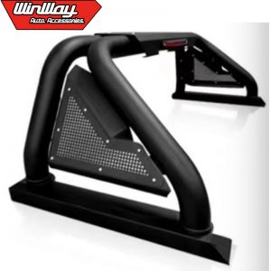 BLACK POWDER COATED STEEL FOR HILUX REVO 2021 ONWARDS