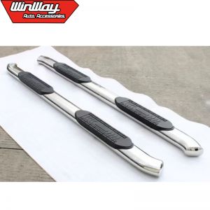 STAINLESS STEEL SIDE STEP FOR HILUX REVO 2021 ONWARDS