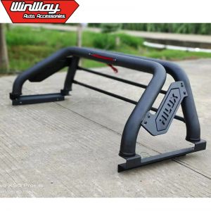 BLACK POWDER COATED ROLL BAR FOR HILUX REVO 2015 ONWARDS