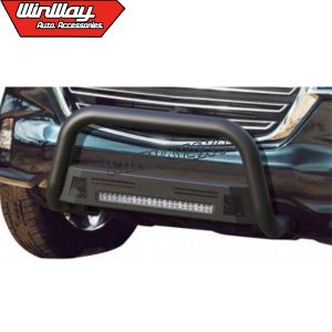 BLACK POWDER COATING FRONT GUARD NUDGE BAR WITH LED FOR MAZDA BT50 2022+