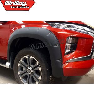 FENDER FLARE WITH REVIT STYLE FOR MITSUBISHI TRTION L200 2019 ONWARDS
