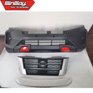 FRONT GRILL AND BUMPERS FOR NISSAN NAVARA NP300 2021 ONWARDS