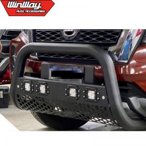 NUDGE BAR WITH LIGHTS FOR NISSAN NAVARA NP300 2021 ONWARDS
