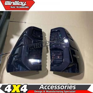 BLACK TAIL LAMP FOR TOYOTA HILUX REVO 2021 ONWARDS
